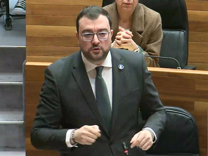 El presidente asturiano Adrián Barbón