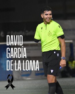 El colegiado palentino David García de la Loma fallece tras una larga enfermedad