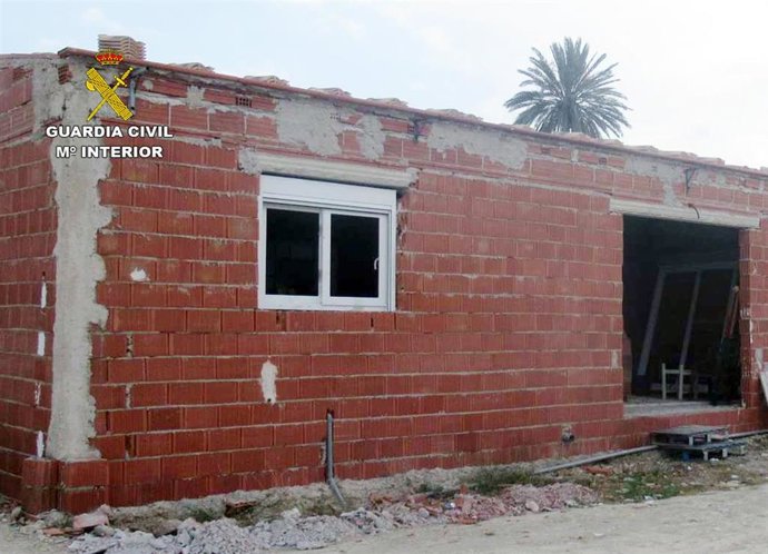 Imagen de las obras desarrolladas en Mazarrón