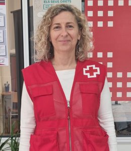 Rosa Barbadillo, voluntaria de l'Alcúdia en la dana