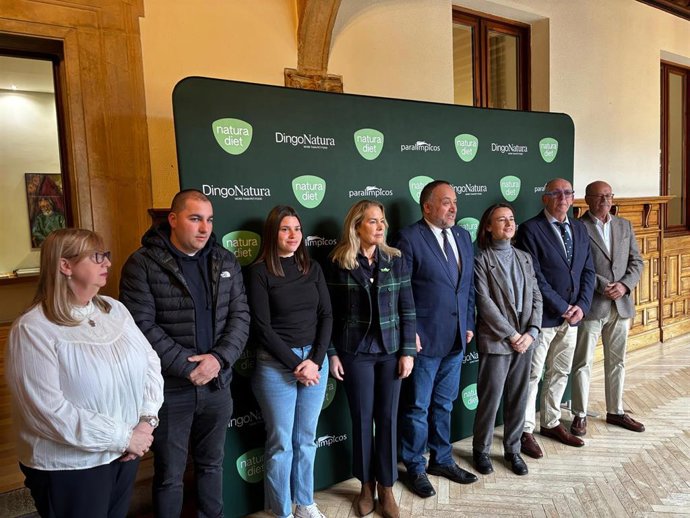 Acto de entrega de la quinta edición de los Premios 'Aventura Trashumante' celebrado este miércoles en León.