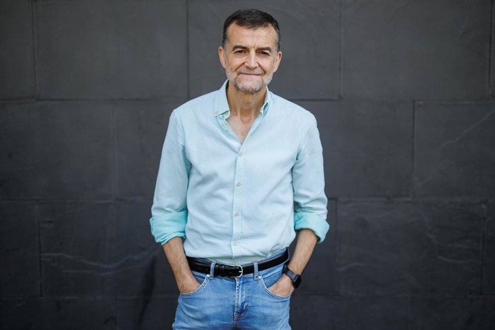 Archivo - El coordinador federal de IU, Antonio Maíllo, durante una entrevista para Europa Press, en la sede de la agencia, a 7 de agosto de 2024, en Madrid (España). 