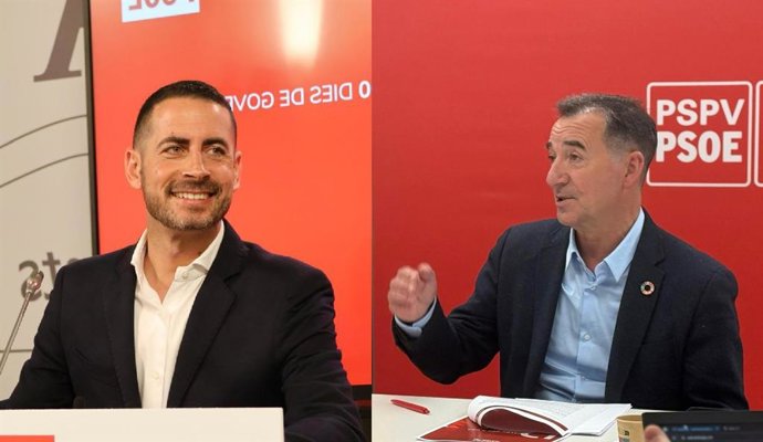 Carlos Fernández Bielsa (e) i Robert Raga (d)