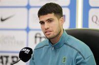 Carlos Alcaraz: "Que no esté Sinner en Indian Wells no cambia nada para mí"