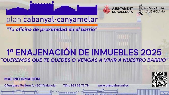 Arranca el calendario de visitas a seis inmuebles sacados a subasta por la Sociedad Pla Cabanyal-Canyamelar