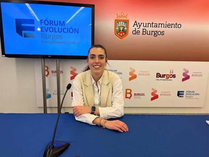 Ballesteros antes de comenzar la rueda de prensa.