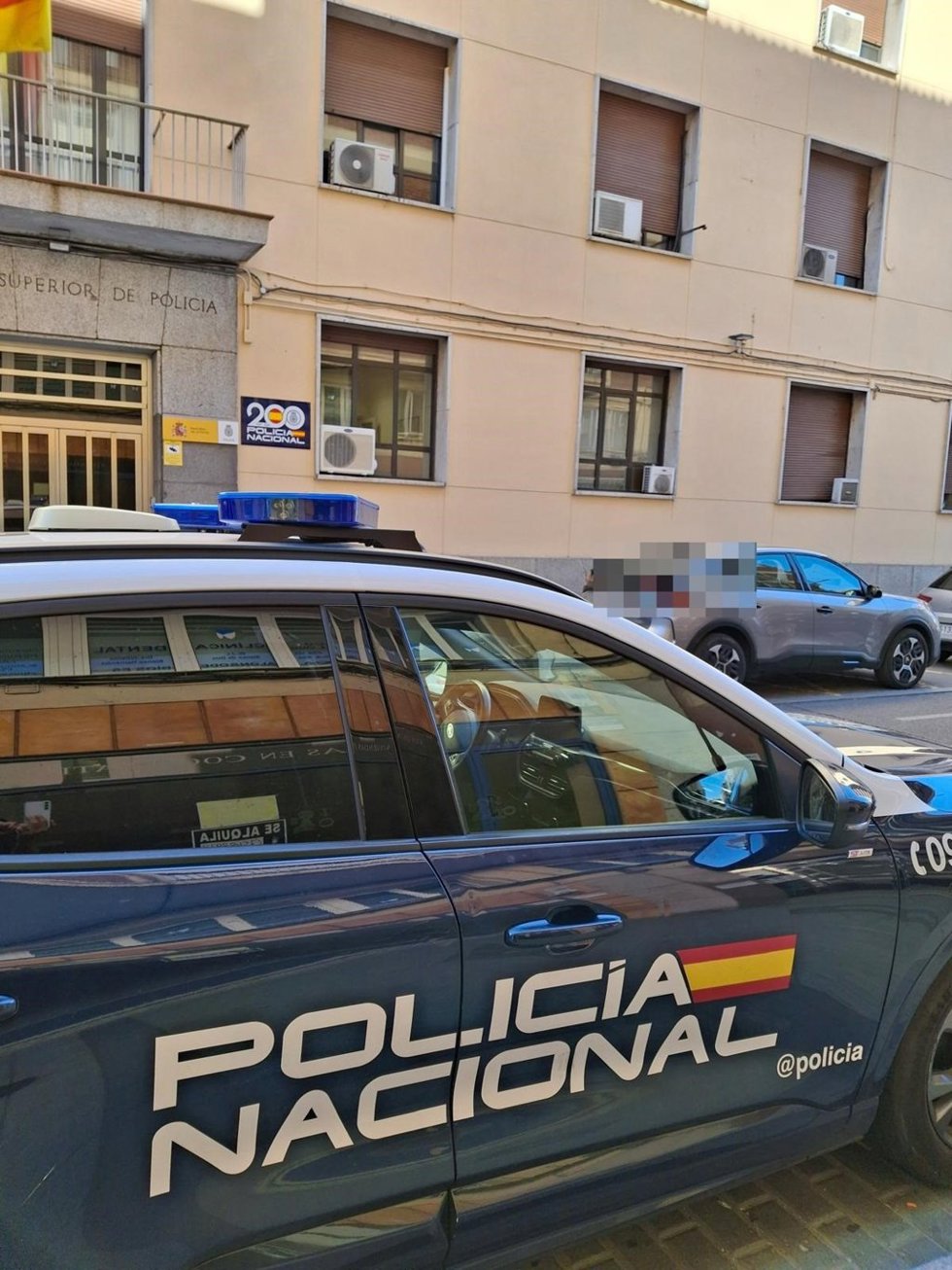 Imaegn de archivo de un vehículo de la Policía Nacional
