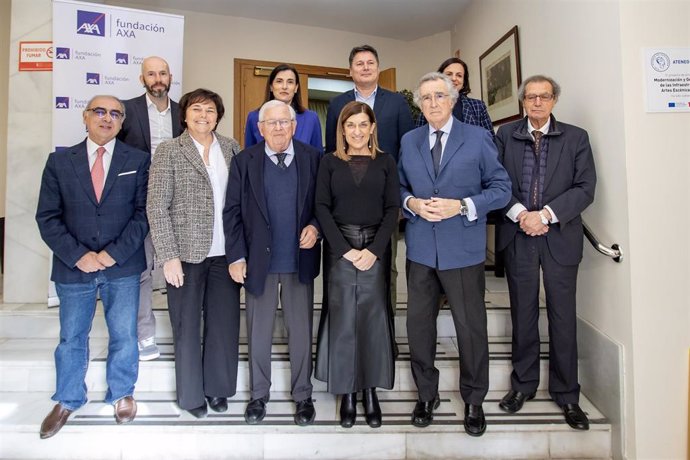 Inauguración del foro sobre los retos del futuro tras la pandemia del Covid, en el Ateneo de Santander