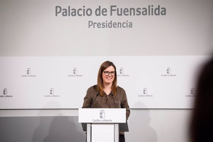 La consejera portavoz del Gobierno regional, Esther Padilla.