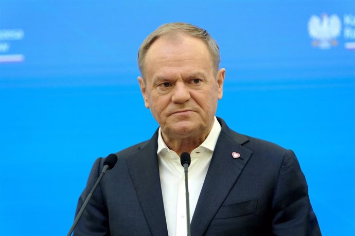 Imagen de archivo del primer ministro de Polonia, Donald Tusk