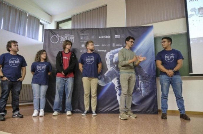 Equipo gijonés AsturExplorers, ganador del hackathon NASA SpaceApps Challenge.