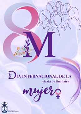 Cartel de la programación municipal de Alcalá de Guadaíra (Sevilla) por el Día de la Mujer Trabajadora