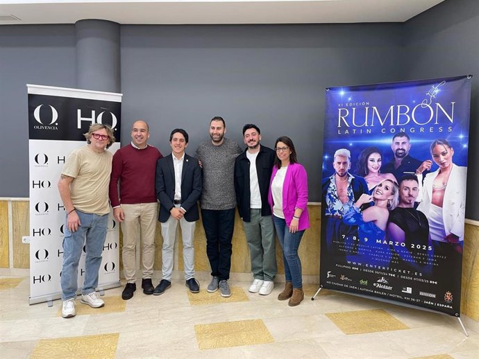 Imagen de la presentación de la undécima edición del Rumbón Latin Festival 2025 en Jaén.