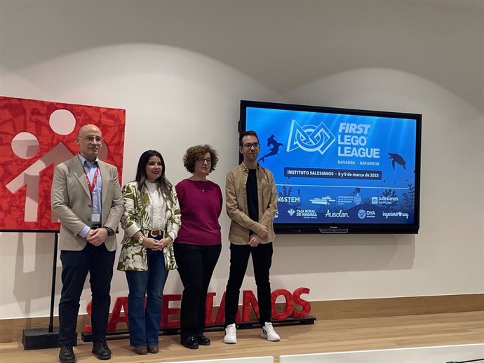 Presentación de la 'First Lego League Navarra'