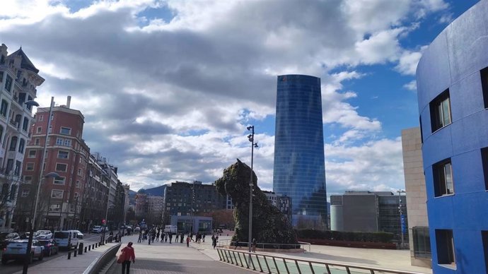 Nubes en Bilbao