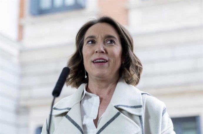 Archivo - La secretaria general del PP, Cuca Gamarra