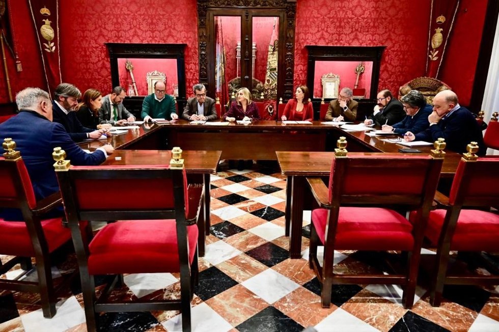 Archivo - Reunión de la Oficina Técnica para la Candidatura de Granada a la Capitalidad Cultural Europea 2031, en imagen de archivo