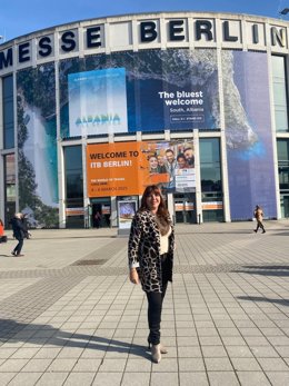 La edil de Turismo, Presi Aguilera, en la ITB