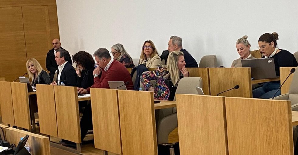 Diputados del PSOE en la Diputación Provincial de Huelva.