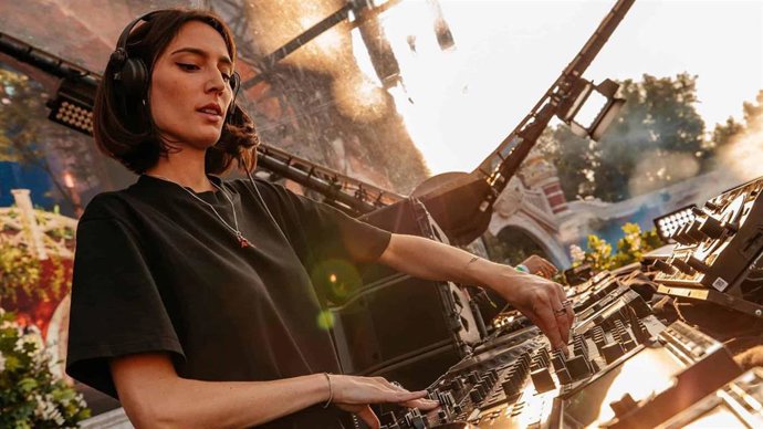 Amelie Lens durante su paso por Dreambeach.