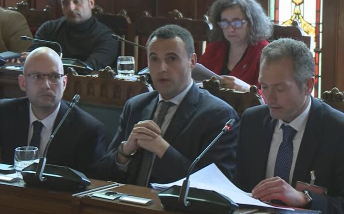 David González, a la derecha