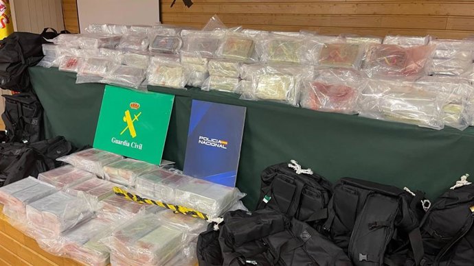 Cocaina incautada