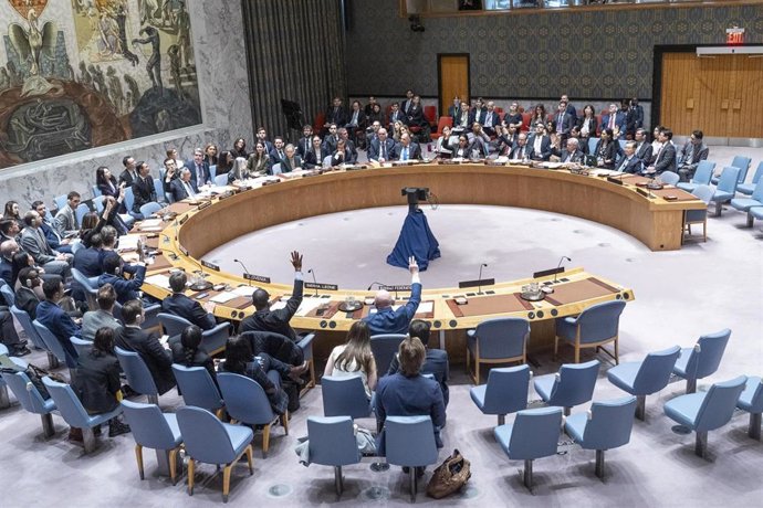 Vista del Consejo de Seguridad de Naciones Unidas