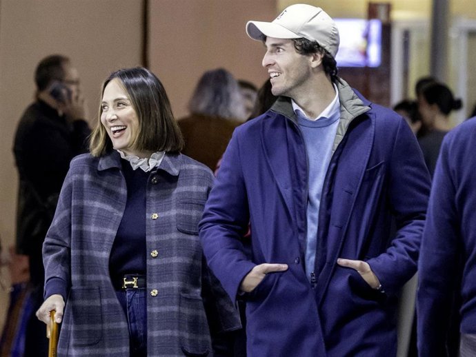 Tamara Falcó e Iñigo Onieva visitan la Feria internacional de arte contemporáneo ARCOmadrid en su jornada inaugural