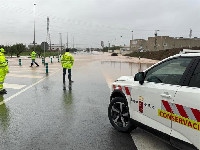 Carretera RM-602 La Aljorra (Cartagena)