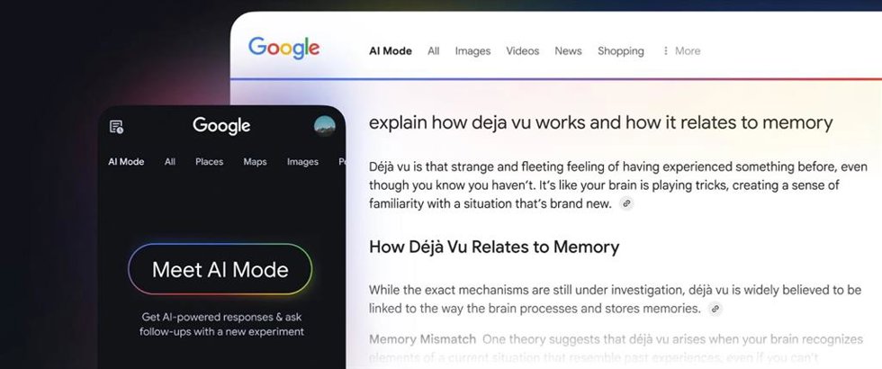 El modo experimental de AI Overviews en la búsqueda de Google