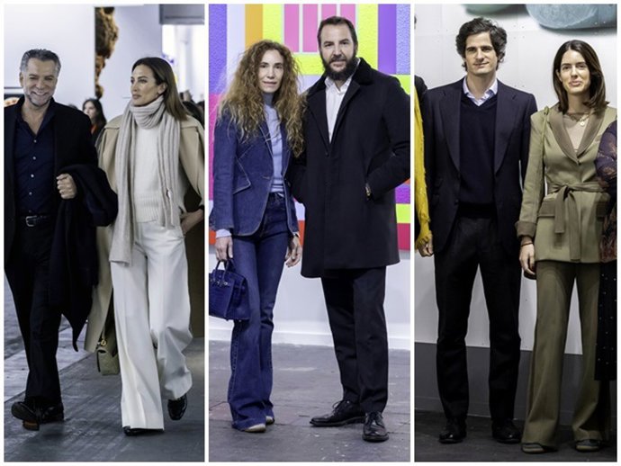 Lluvia de rostros conocidos en la inauguración de ARCO