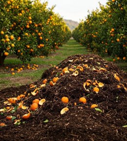 Compostaje de residuos en explotaciones agrícolas.