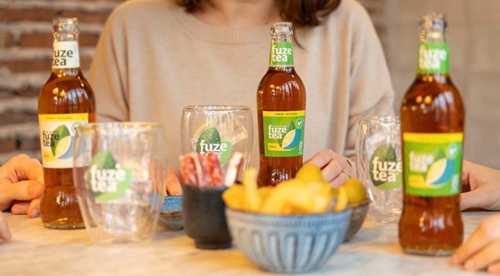 Fuze Tea de Coca-Cola Europacific Partners