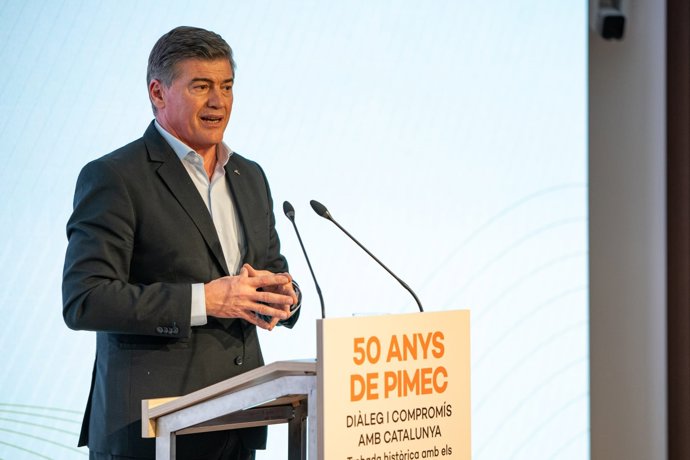 El presidente de Pimec, Antoni Cañete