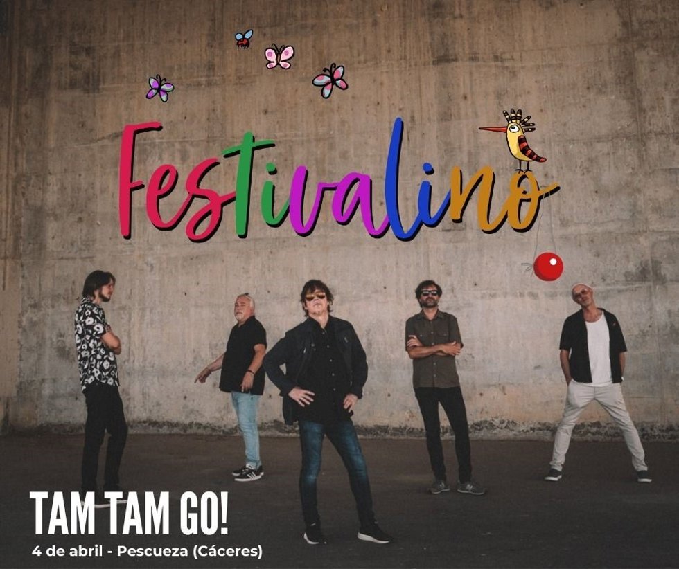 Tam Tam Go actuará en el Festivalino de Pescueza el viernes 4 de abril