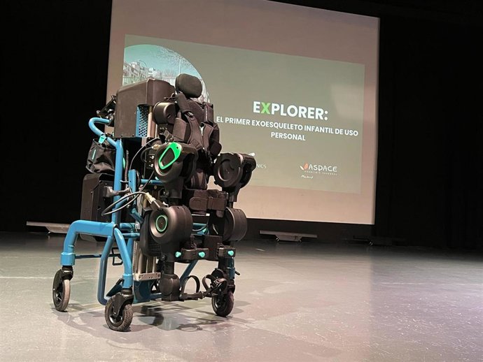 El exoesqueleto 'Explorer' que llegará a los hospitales públicos de la Comunidad de Madrid