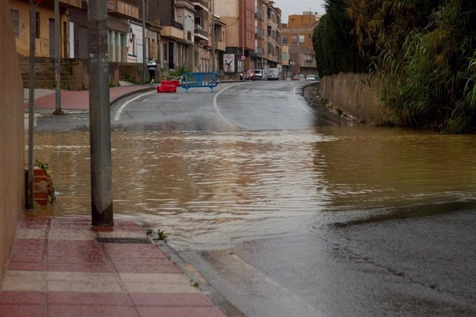 Imagen de la rambla del Garruchal a su paso por la pedanía murciana de Beniaján