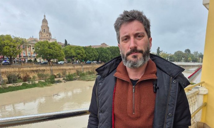 El diputado regional de Podemos, Víctor Egío
