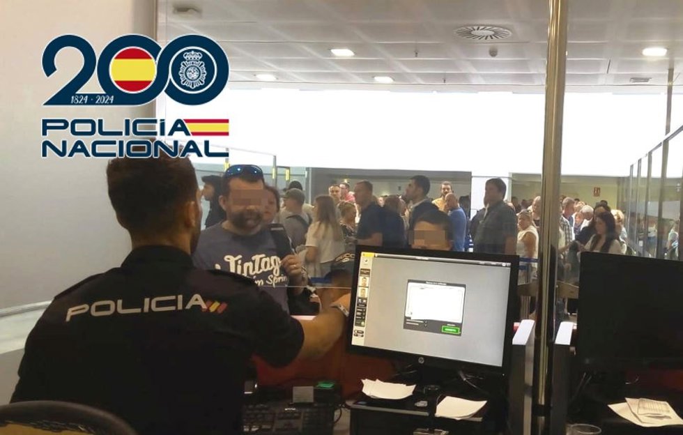 Control de seguridad en un aeropuerto