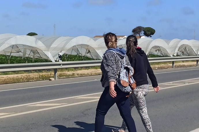 Trabajadoras agrícolas en Almería