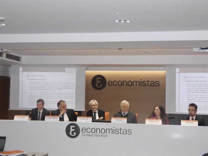 Rubén Gimeno, Agustín Fernández, Valentín Pich, Ángel Sáez, Raquel Jurado y Rubén Marín.
