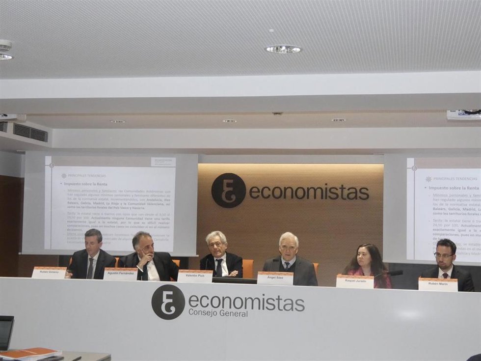 Rubén Gimeno, Agustín Fernández, Valentín Pich, Ángel Sáez, Raquel Jurado y Rubén Marín.
