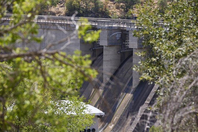 Archivo - Vista de la Presa de la Pinilla