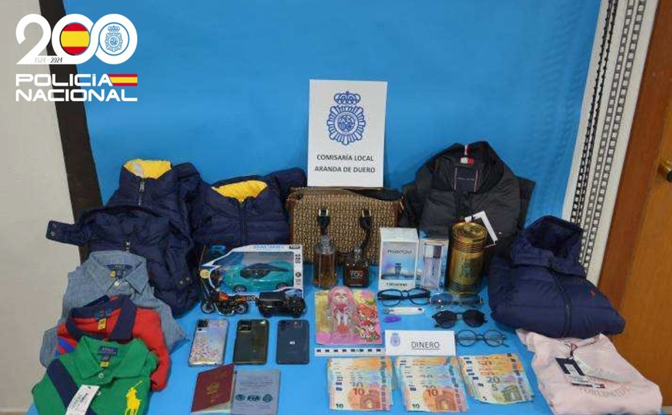 Cuatro miembros de un grupo criminal detenidos en Burgos por numerosos robos por el 'método de la siembra'