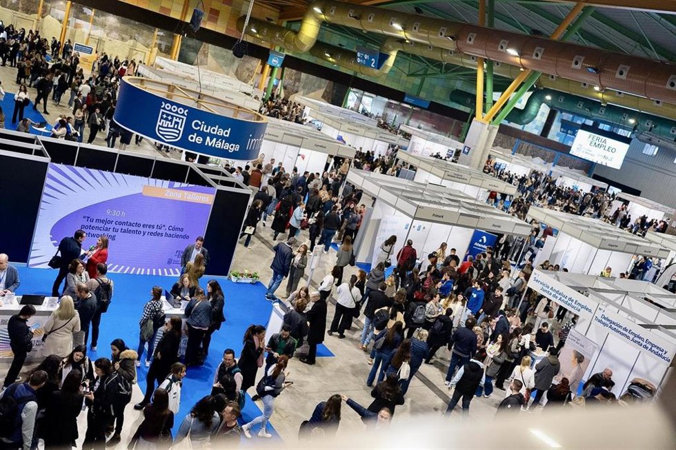 Celebración de la Feria del Empleo en el Palacio de Ferias y  Congresos