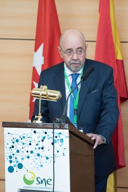 Emilio Mínguez, presidente de la Sociedad Nuclear Española (SNE).