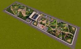 Recreación del Parque de las Misiones de la Aviaci