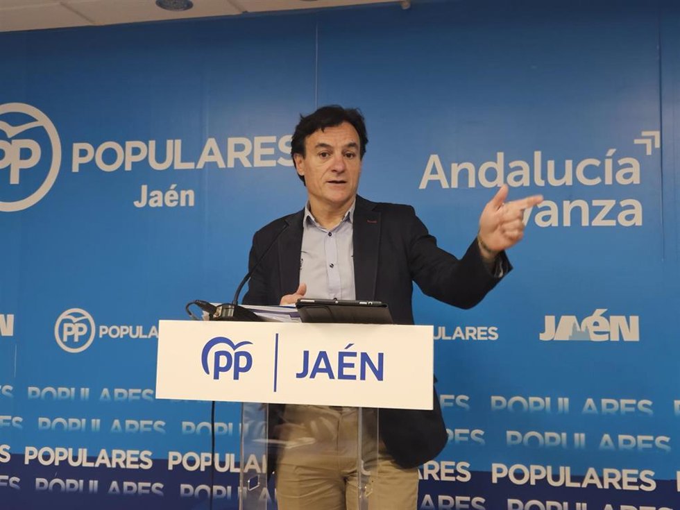 El portavoz del PP en el Ayuntamiento de Jaén, Agustín González.