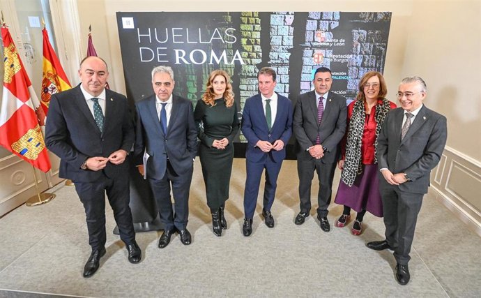 Presentación del proyexcto 'Huella de Roma'.