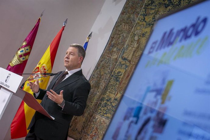 El Presidente De Castilla-La Mancha, Emiliano García-Page, Ha Presentado El Programa De Turismo Social 2025.